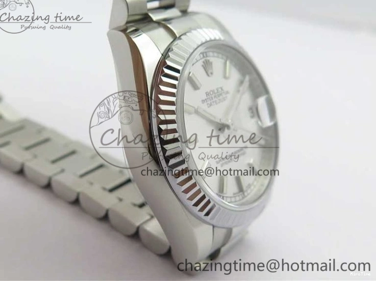 MiroTime 0513 Effortless Datejust 31mm 178274 SS GSF Best Edition Silver Stick Markers Dial on SS President Bracelet SEIKO NH05A 3056
